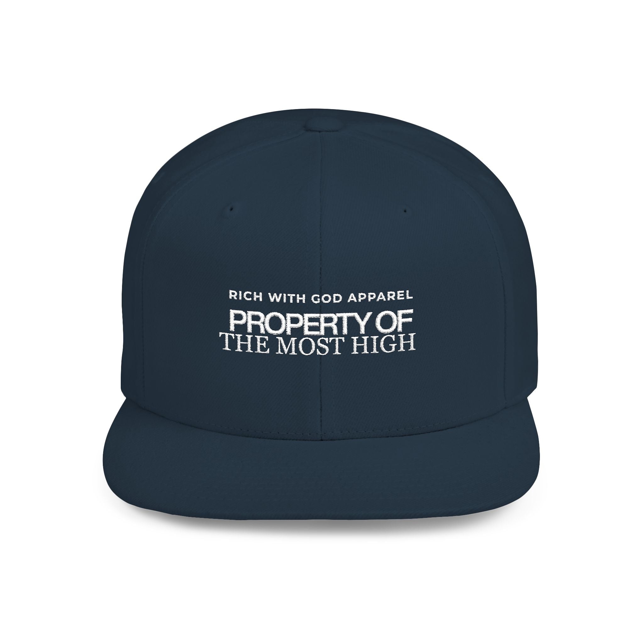 Property of the Most High Flat Bill Snapback