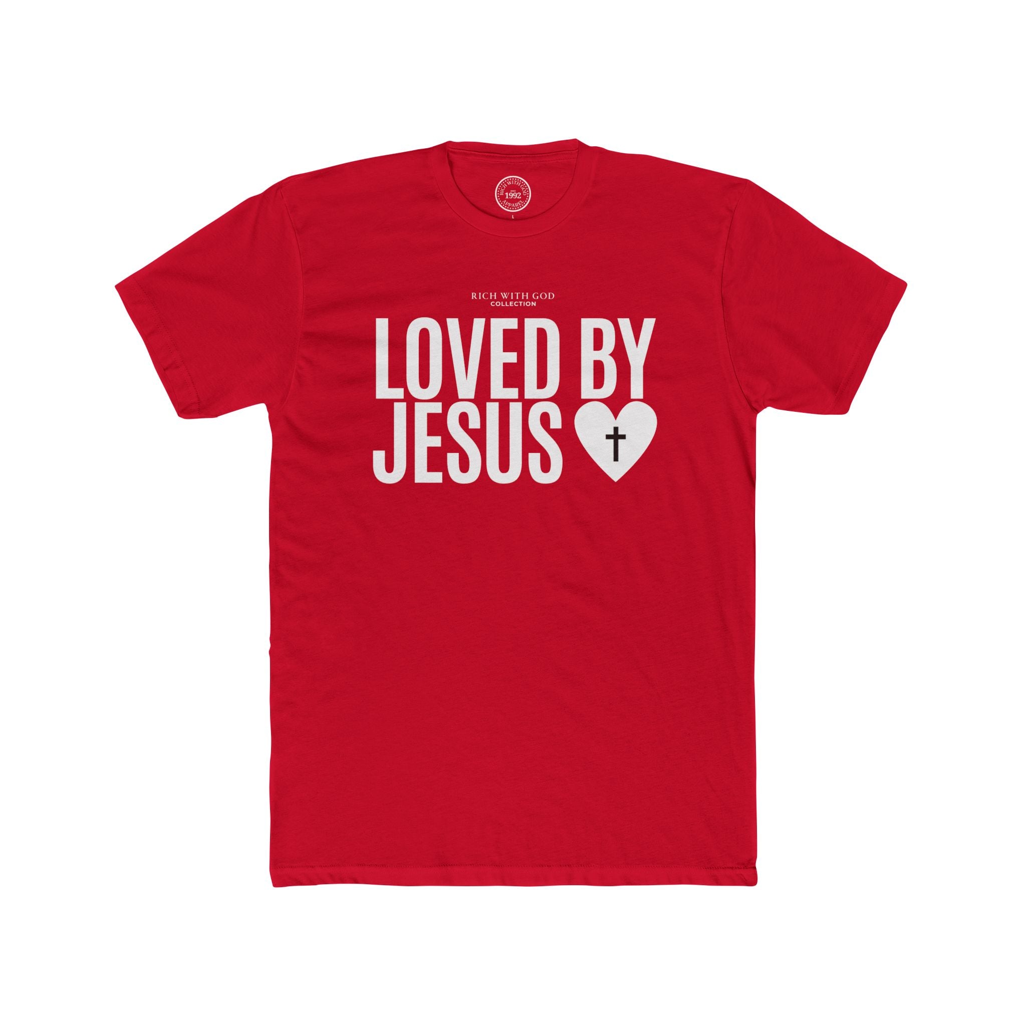 Loved By Jesus Crew Tee