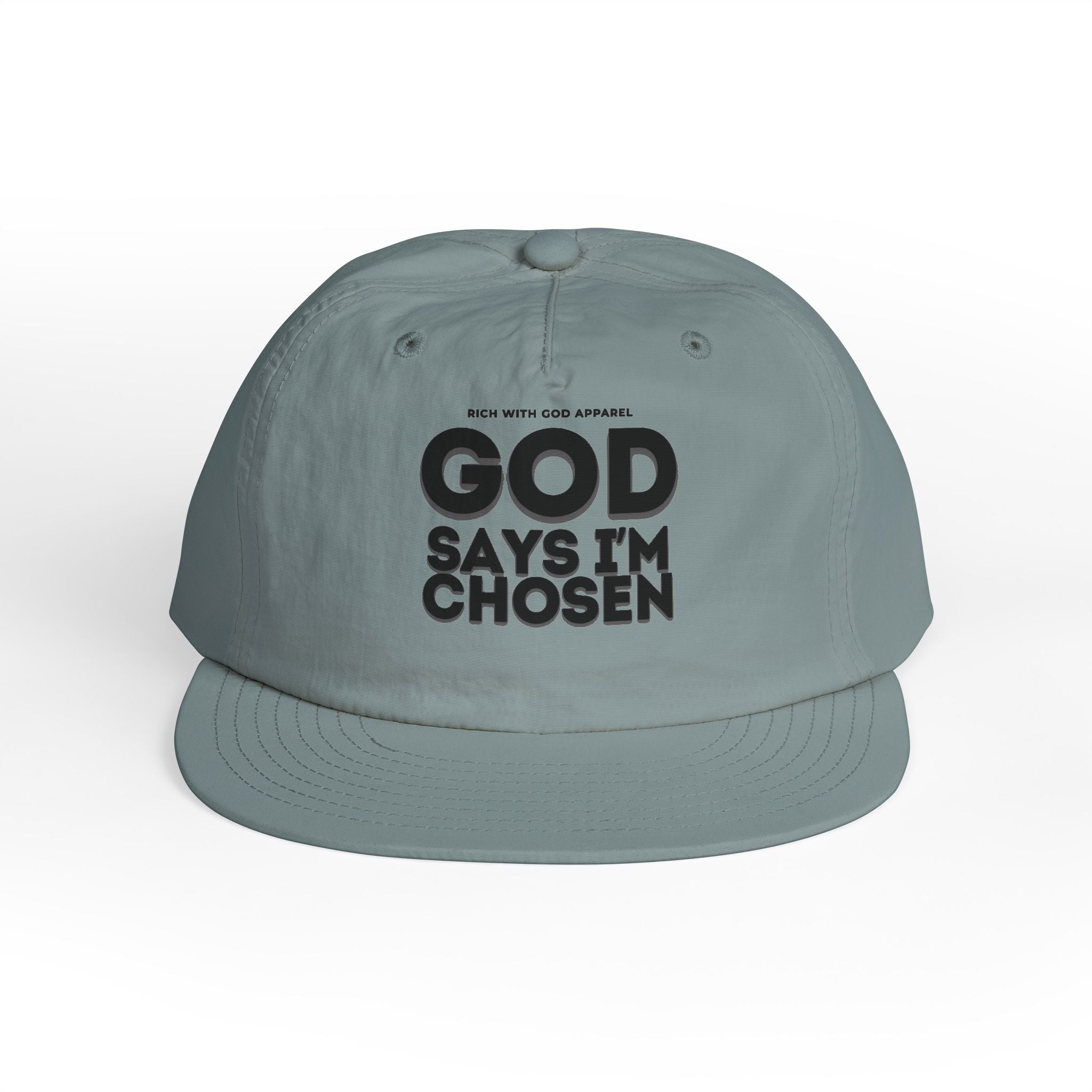 God Says I'm Chosen Surf Cap Snapback