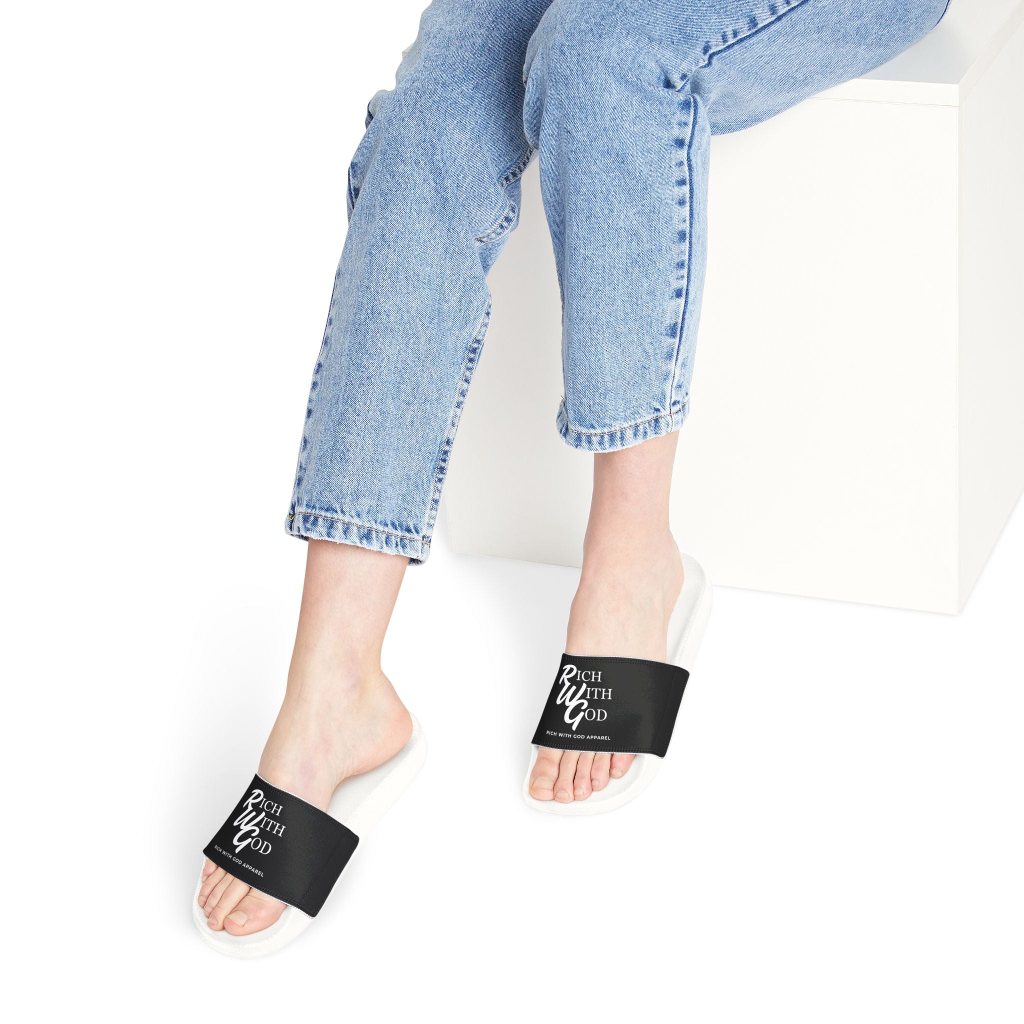 RWG - Rich With God Women's Removable-Strap Sandals