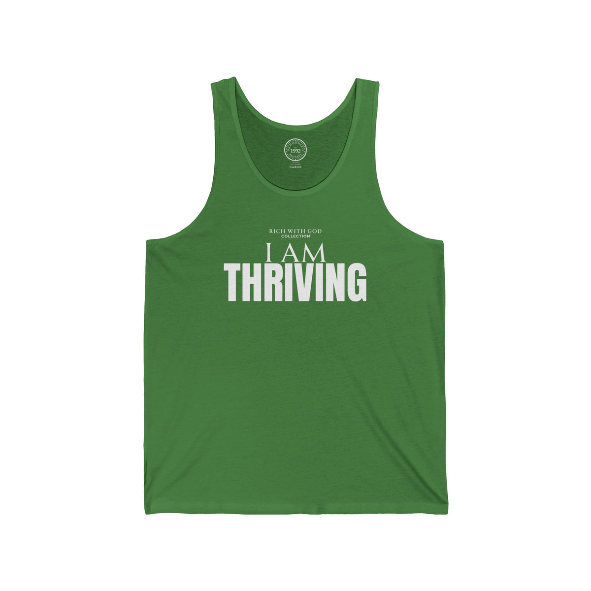 I Am Thriving Unisex Jersey Tank