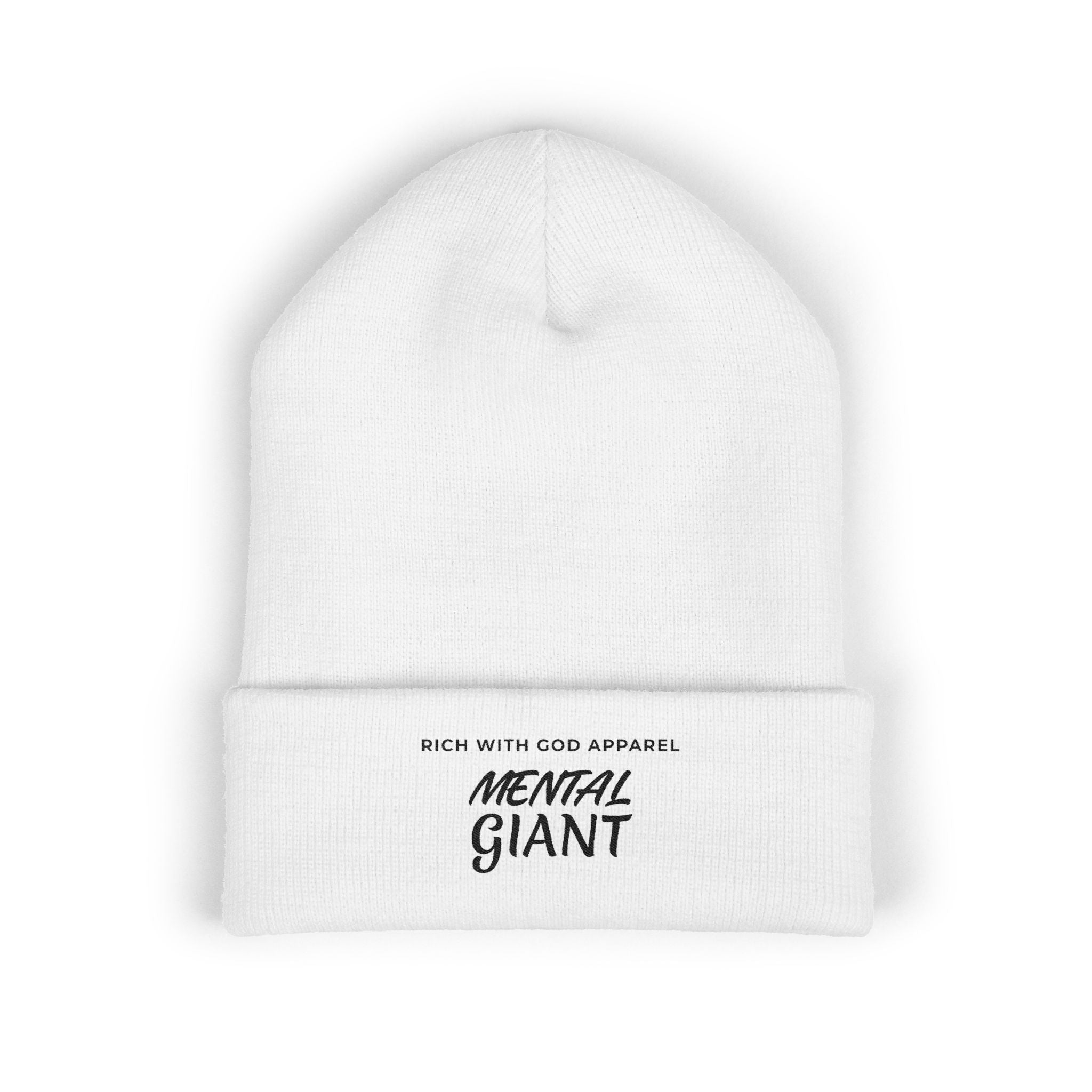 Mental Giant Embroidered Cuffed Beanie
