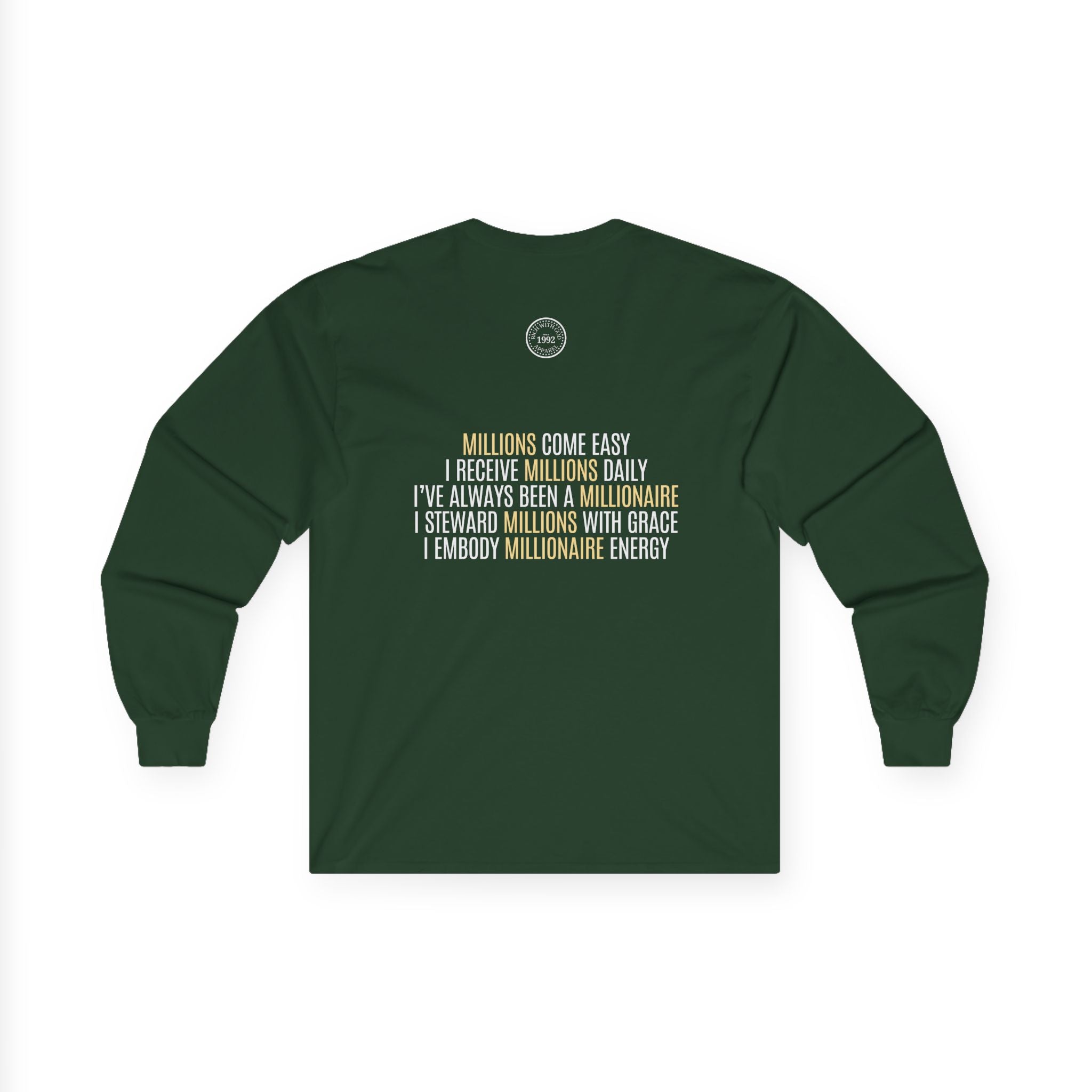 Kingdom Millionaire Long Sleeve Tee