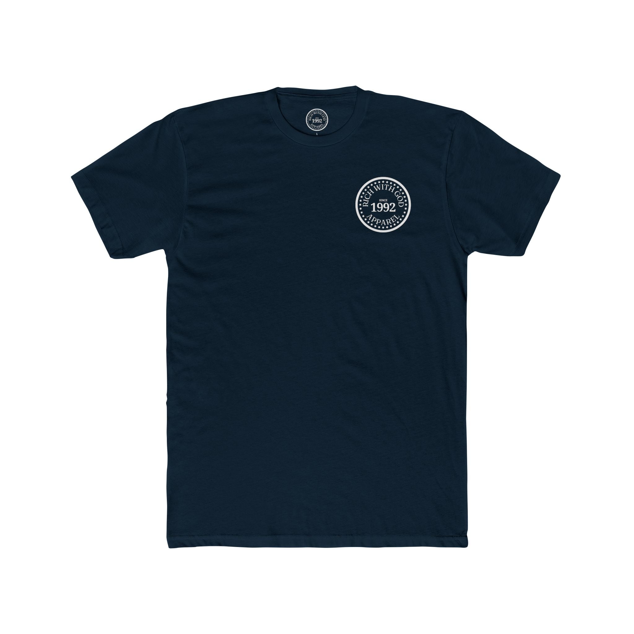 Rich With God Since 1992 Crew Tee