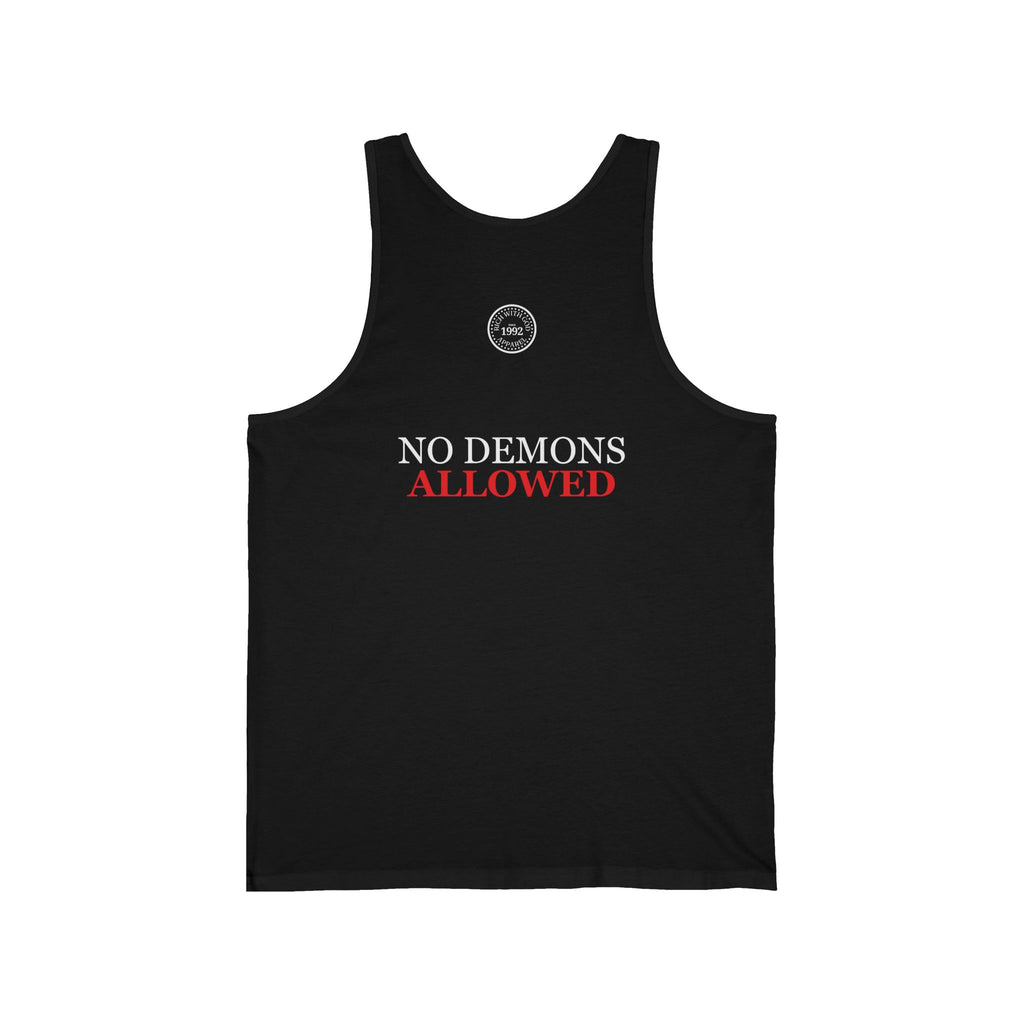 Demon Free Zone Unisex Jersey Tank