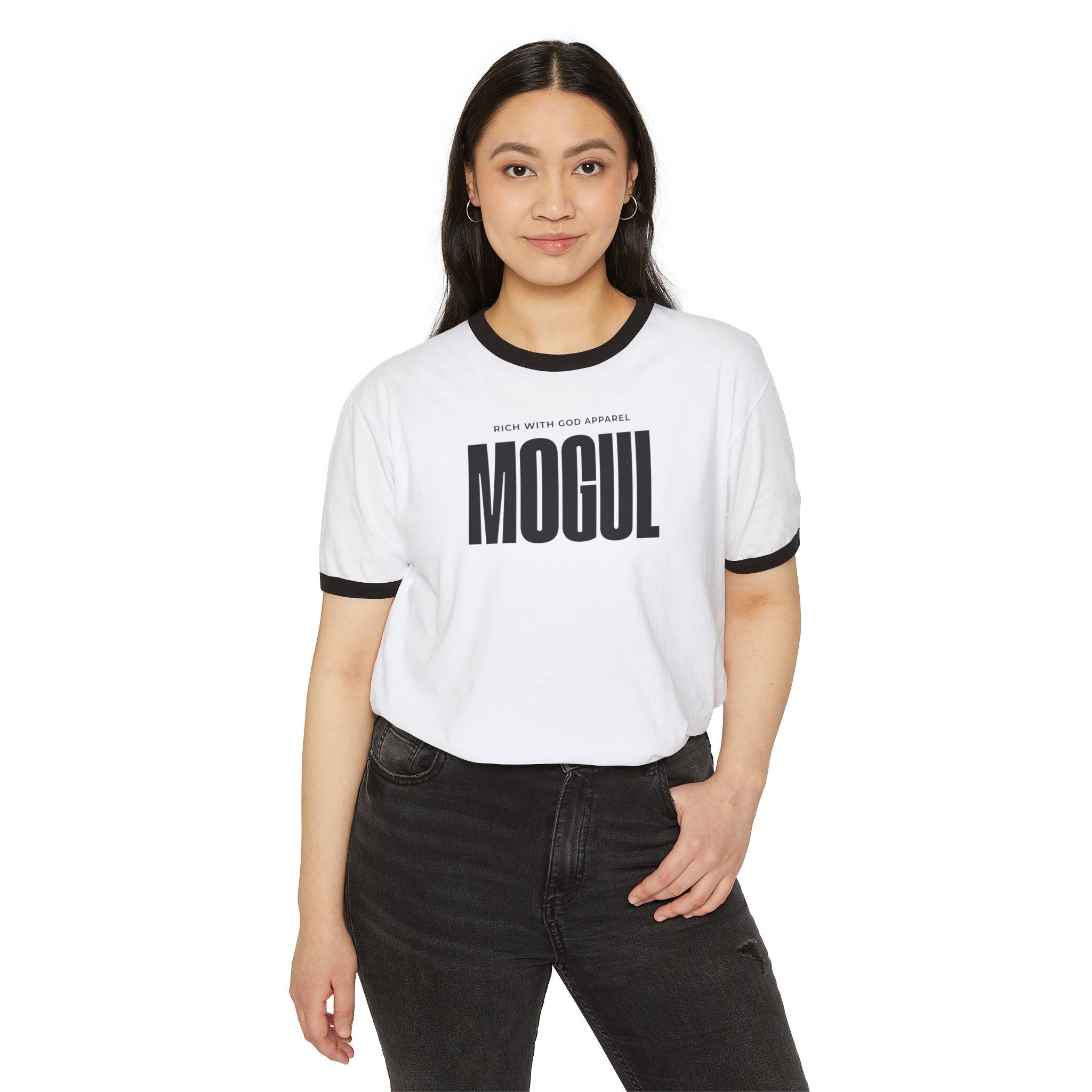 Mogul Unisex Cotton Ringer T-Shirt