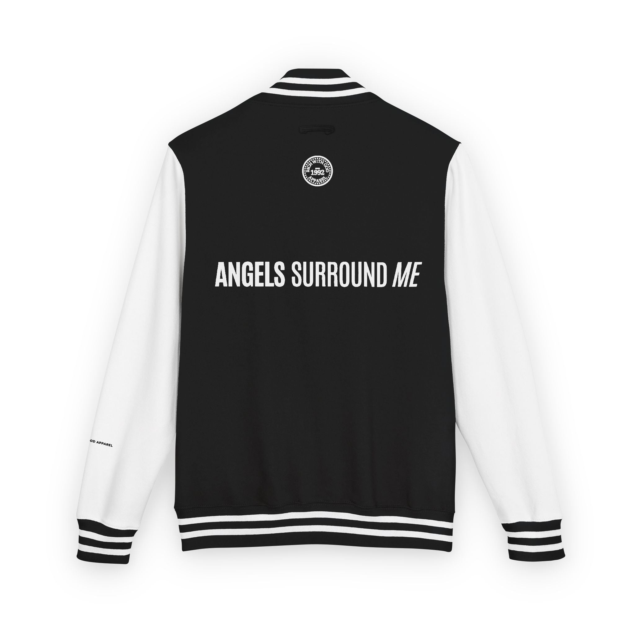 Letterman Jacket — 'Angels Surround Me' Varsity Jacket