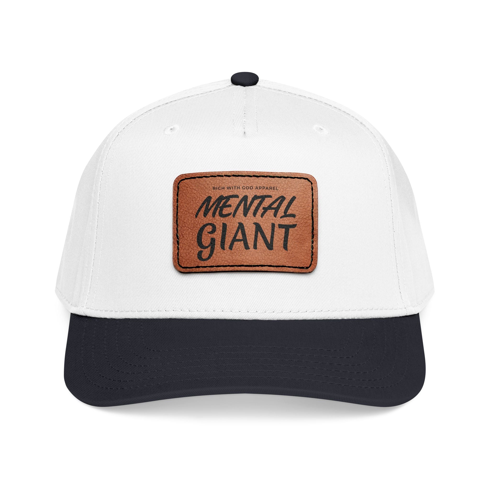 Mental Giant Leather Patch Baseball Cap