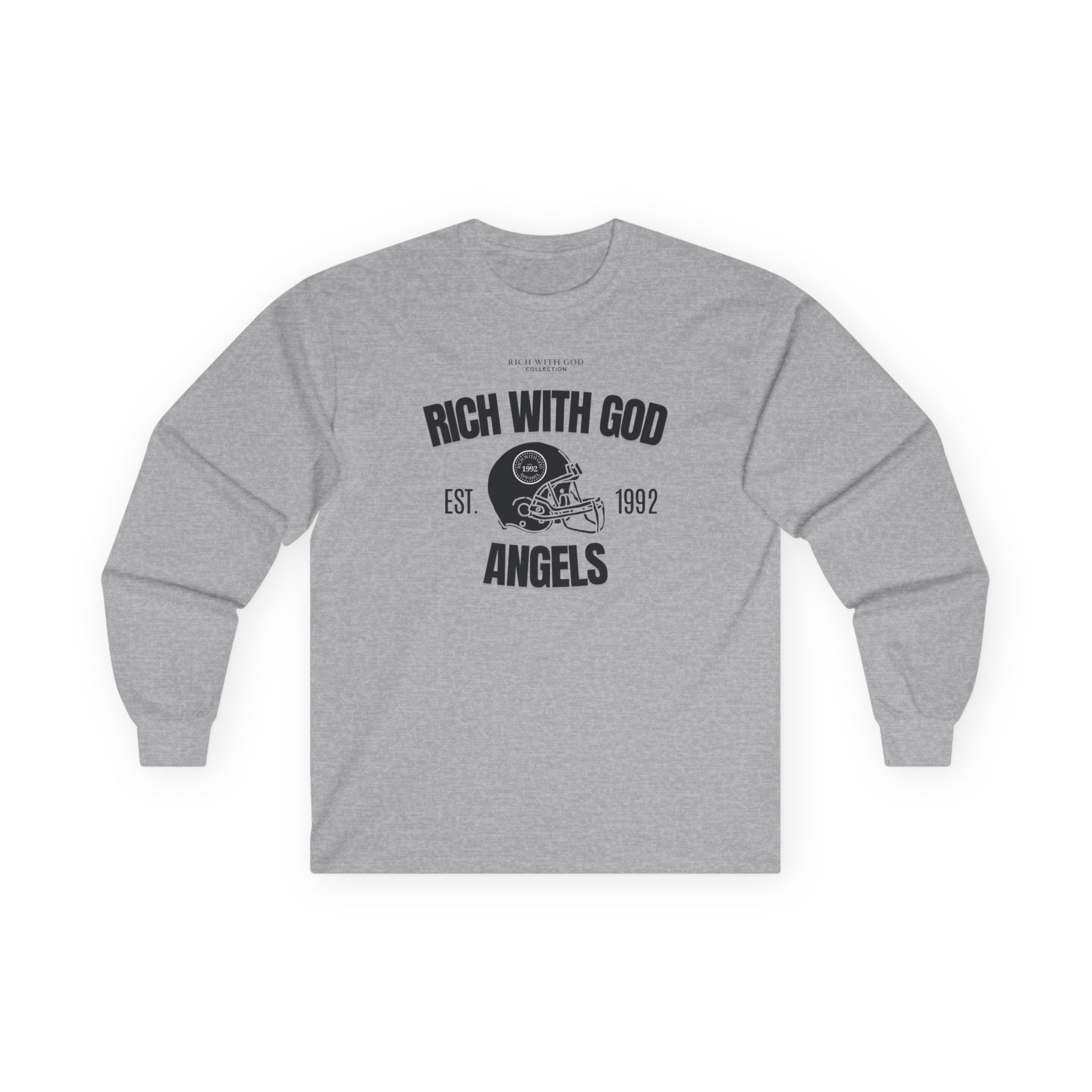 Rich With God Angels Long Sleeve Tee