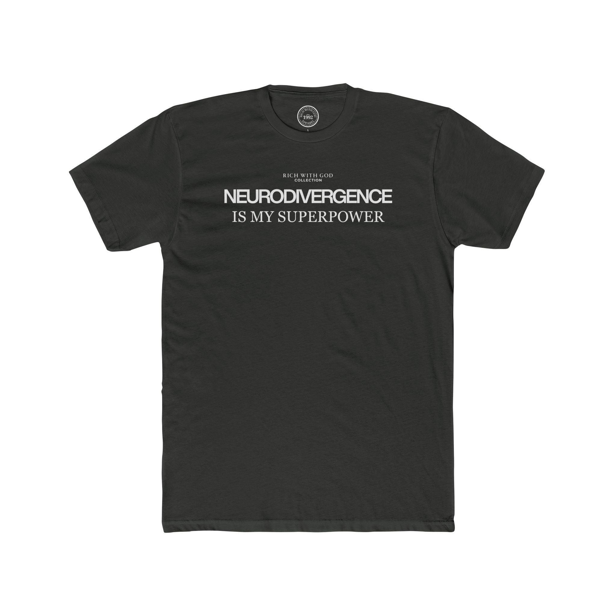 Neurodivergence is My Superpower Crew Tee