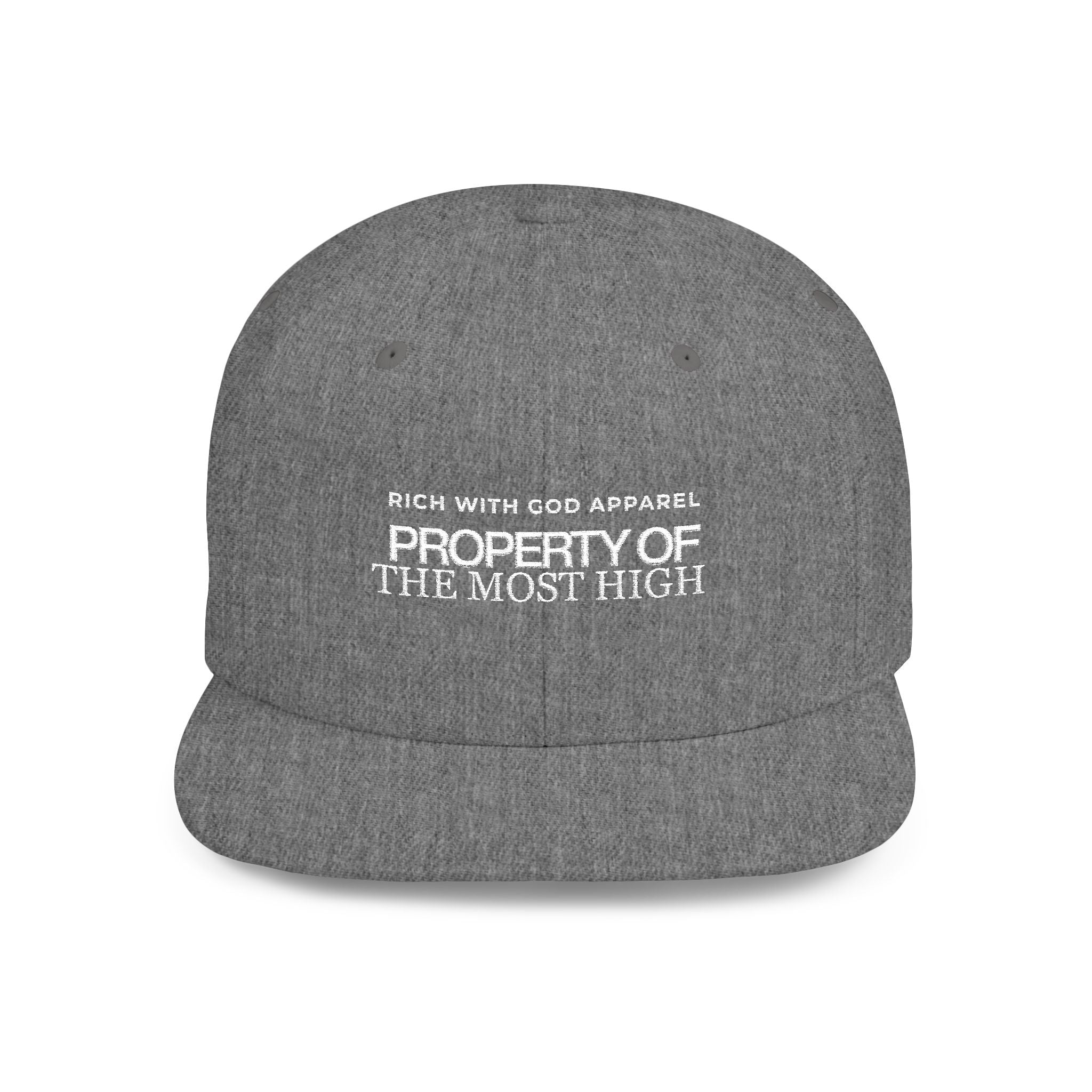 Property of the Most High Flat Bill Snapback