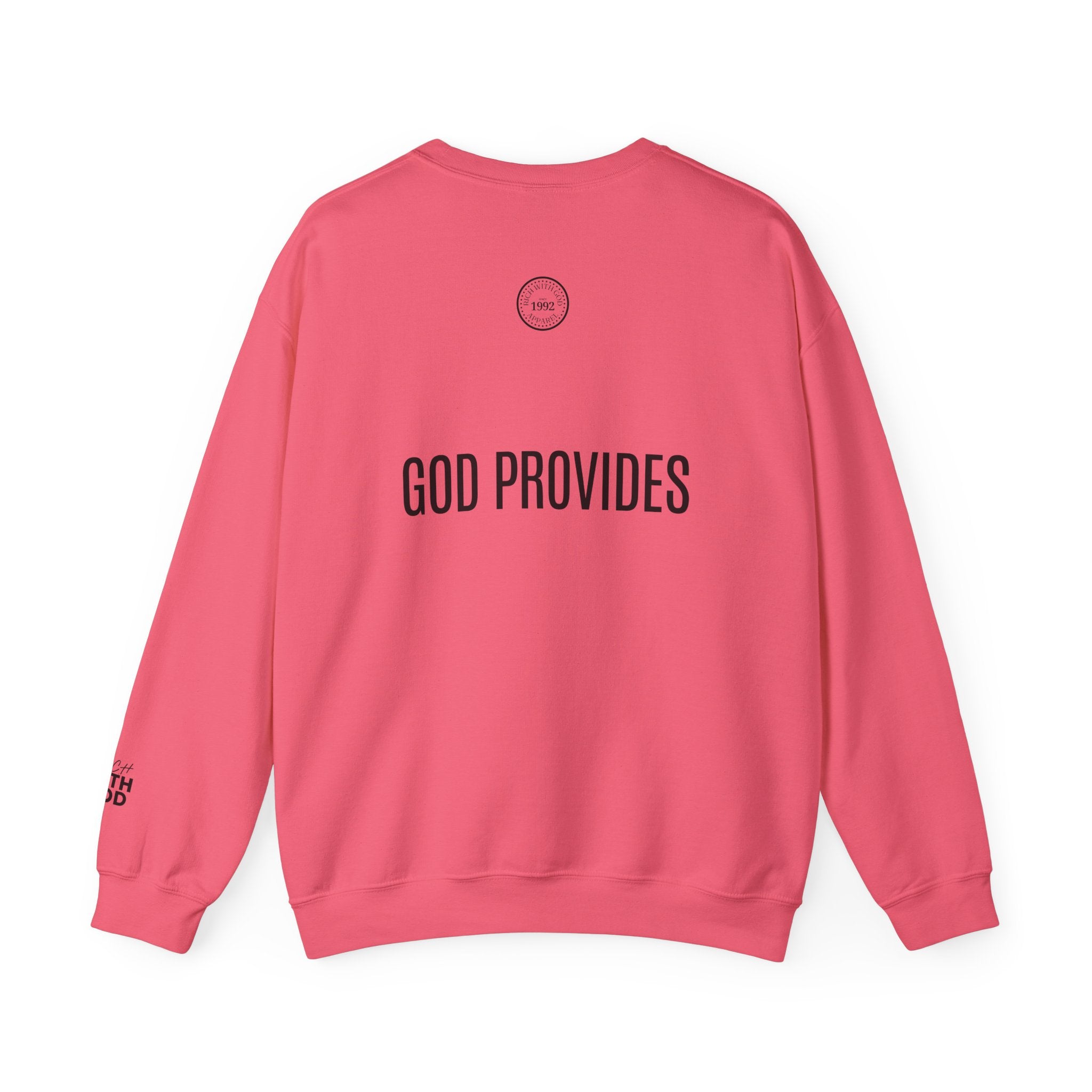 Rich With God Original Crewneck — God Provides Edition