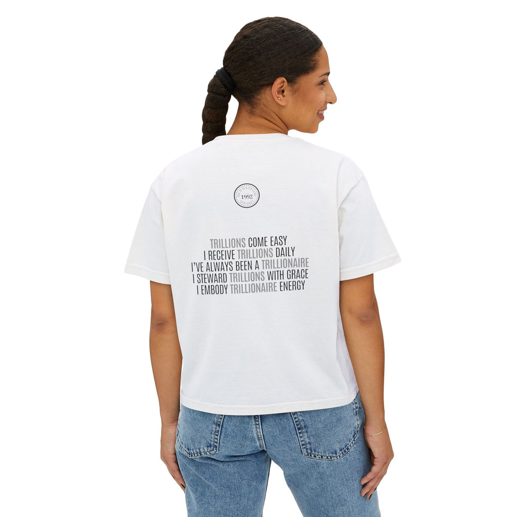 God Made Trillionaire Women's Boxy Tee