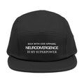 Neurodivergence is My Superpower 5 Panel Cap (Embroidery)