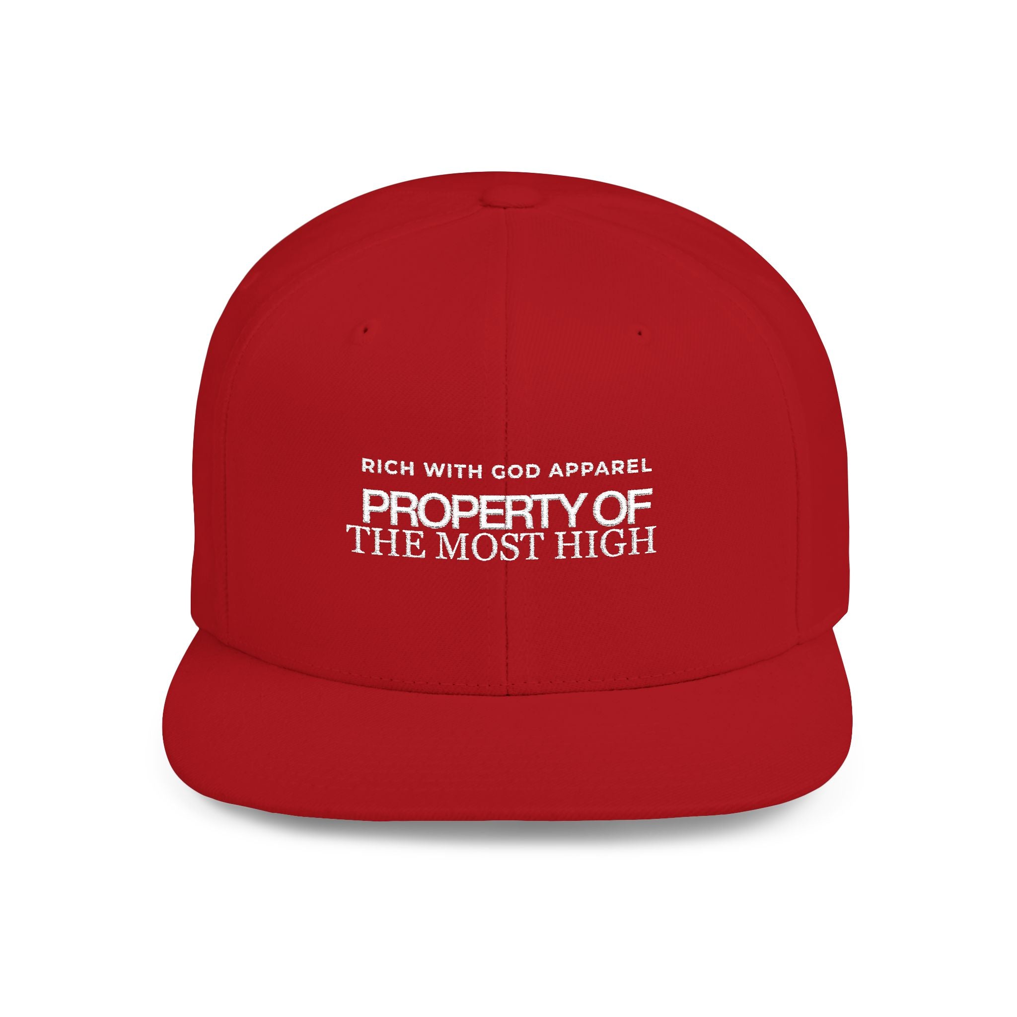 Property of the Most High Flat Bill Snapback