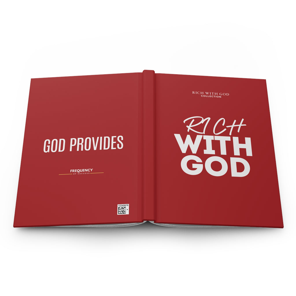 Rich With God Hardcover Journal Matte (Red)