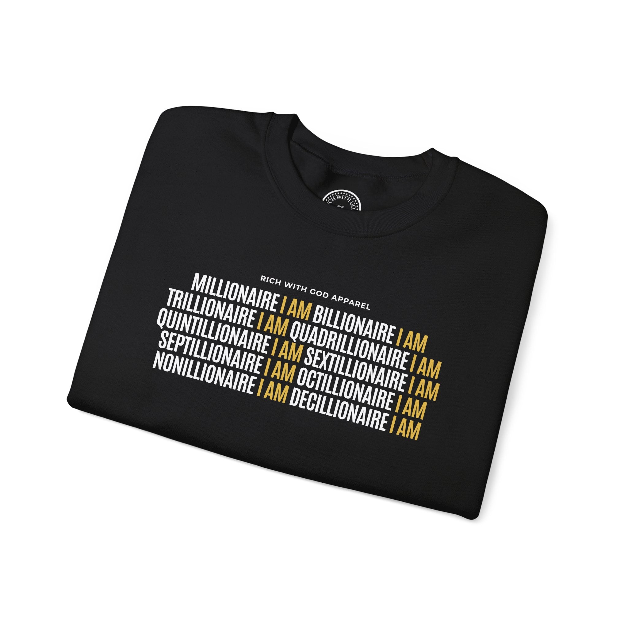 Millionaire I Am Billionaire I Am Crewneck Sweatshirt