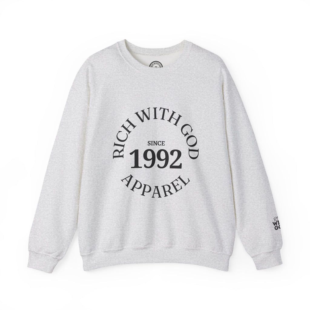 Rich With God Original Crewneck — God Provides Edition