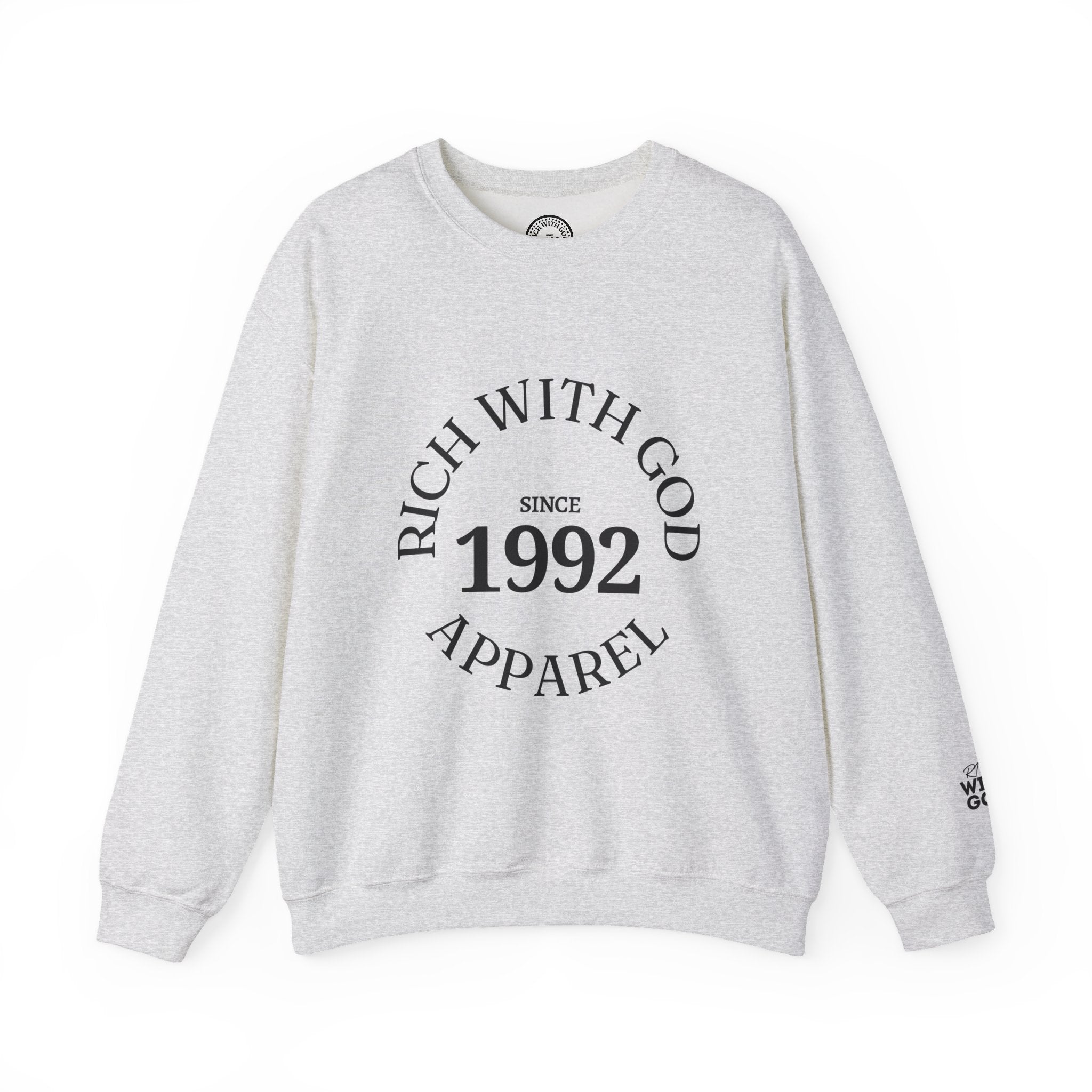 Rich With God Original Crewneck — God Provides Edition