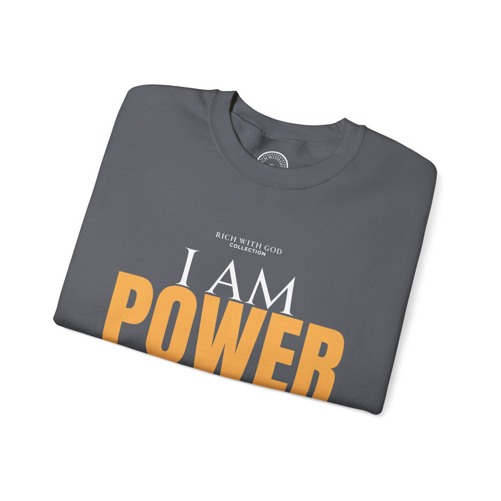I Am Power Crewneck Sweatshirt