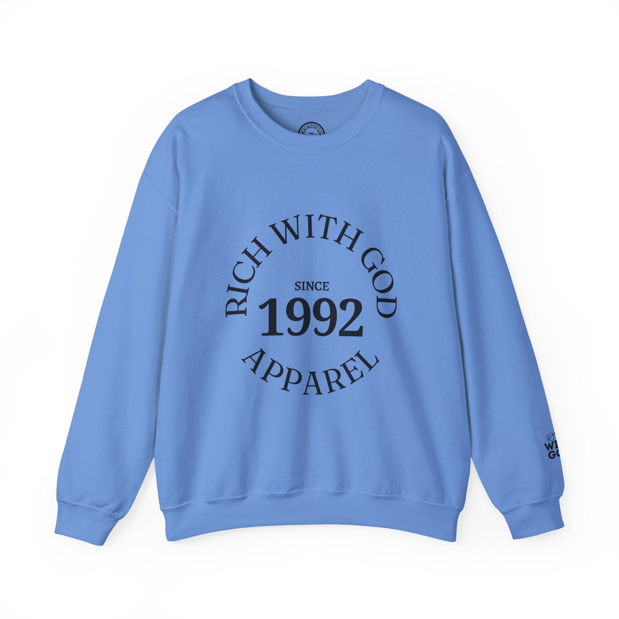 Rich With God Original Crewneck — God Provides Edition