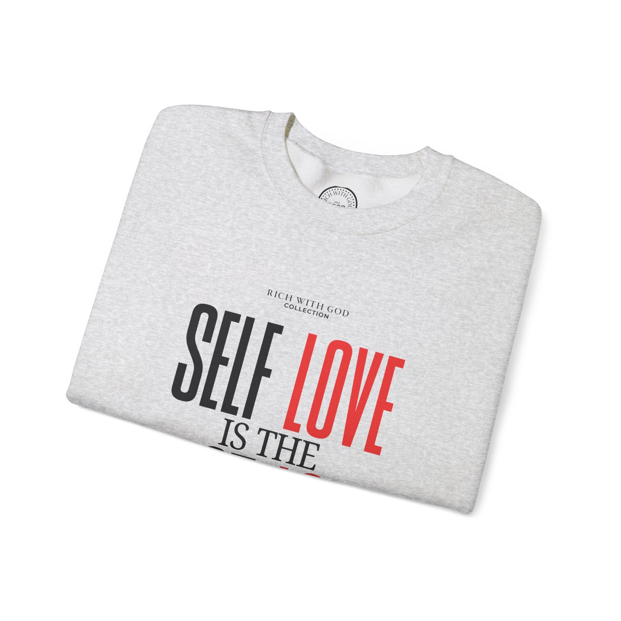 Self Love Is the Best Love Crewneck Sweatshirt