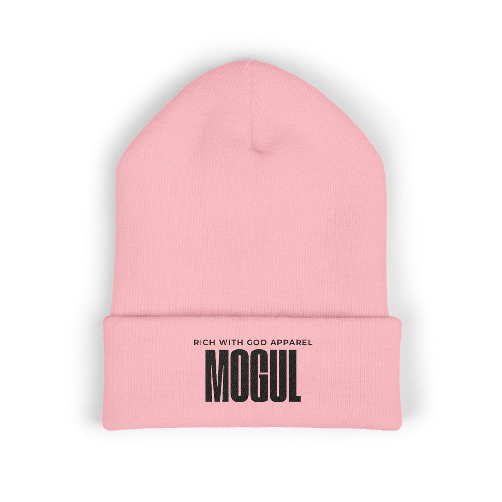 Mogul Embroidered Cuffed Beanie