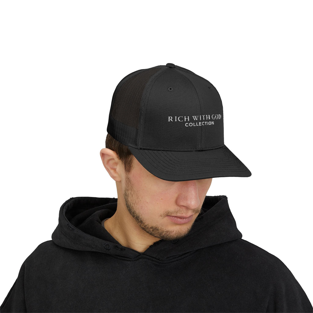 Rich With God Collection Snapback Trucker Cap
