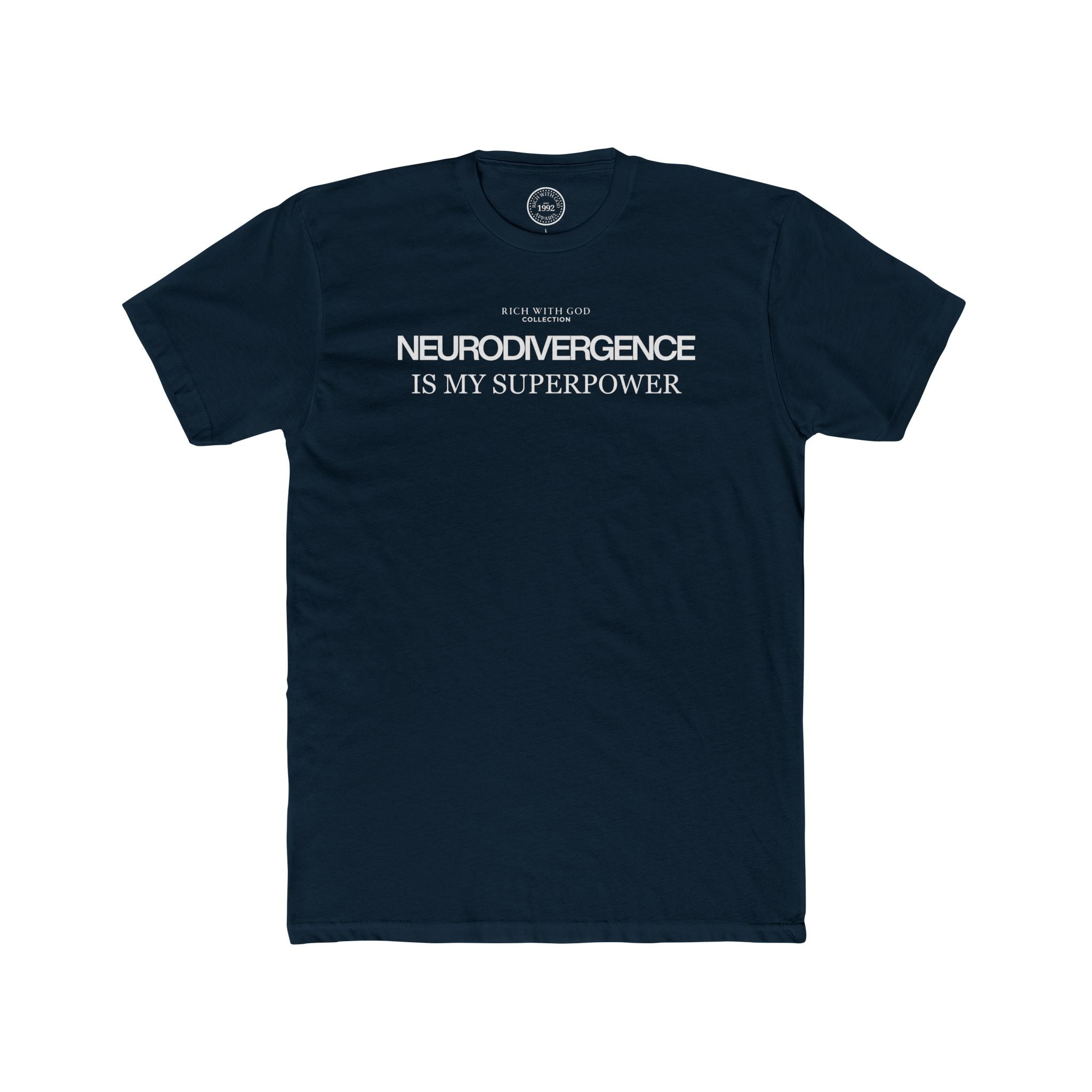 Neurodivergence is My Superpower Crew Tee