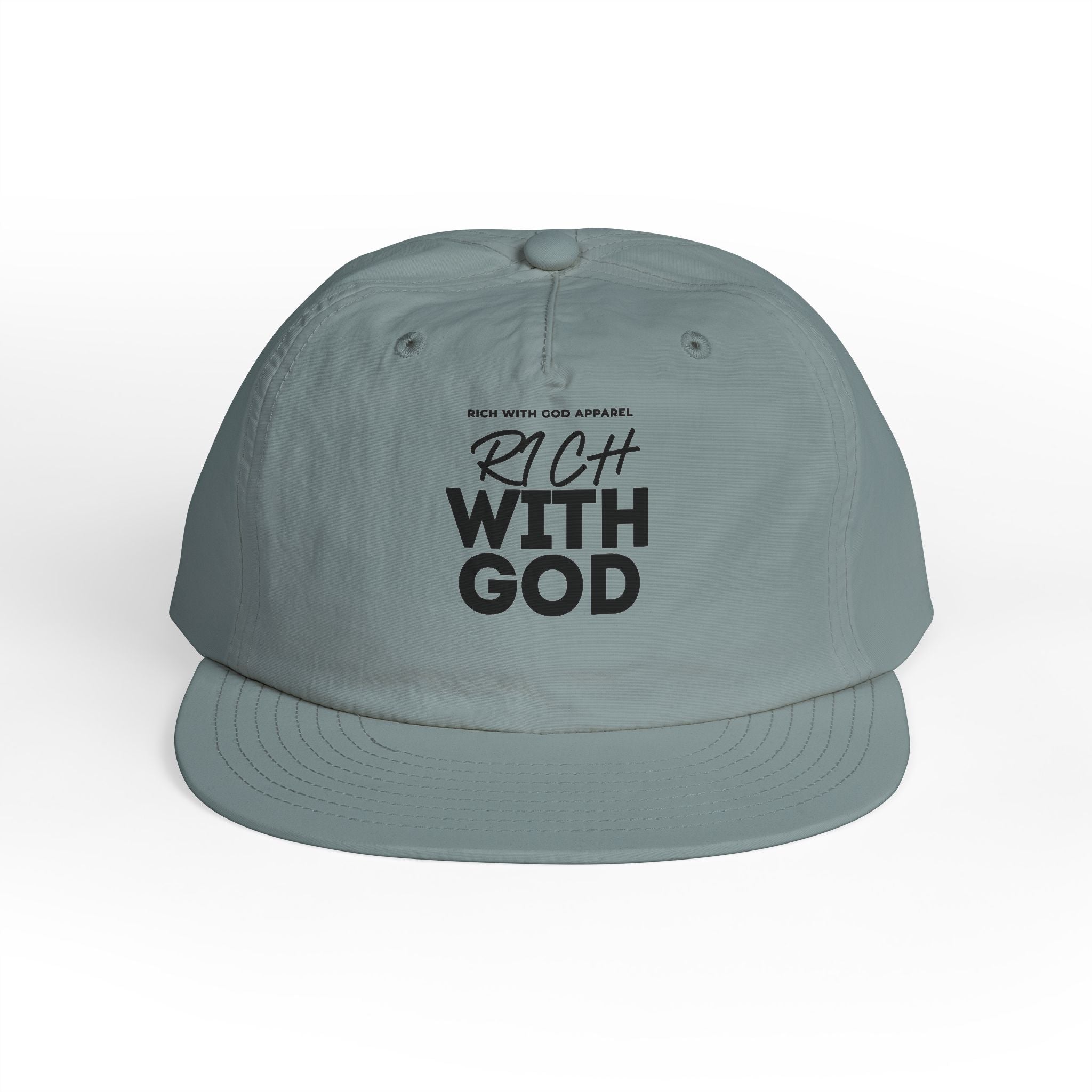 Rich With God Surf Cap Snapback