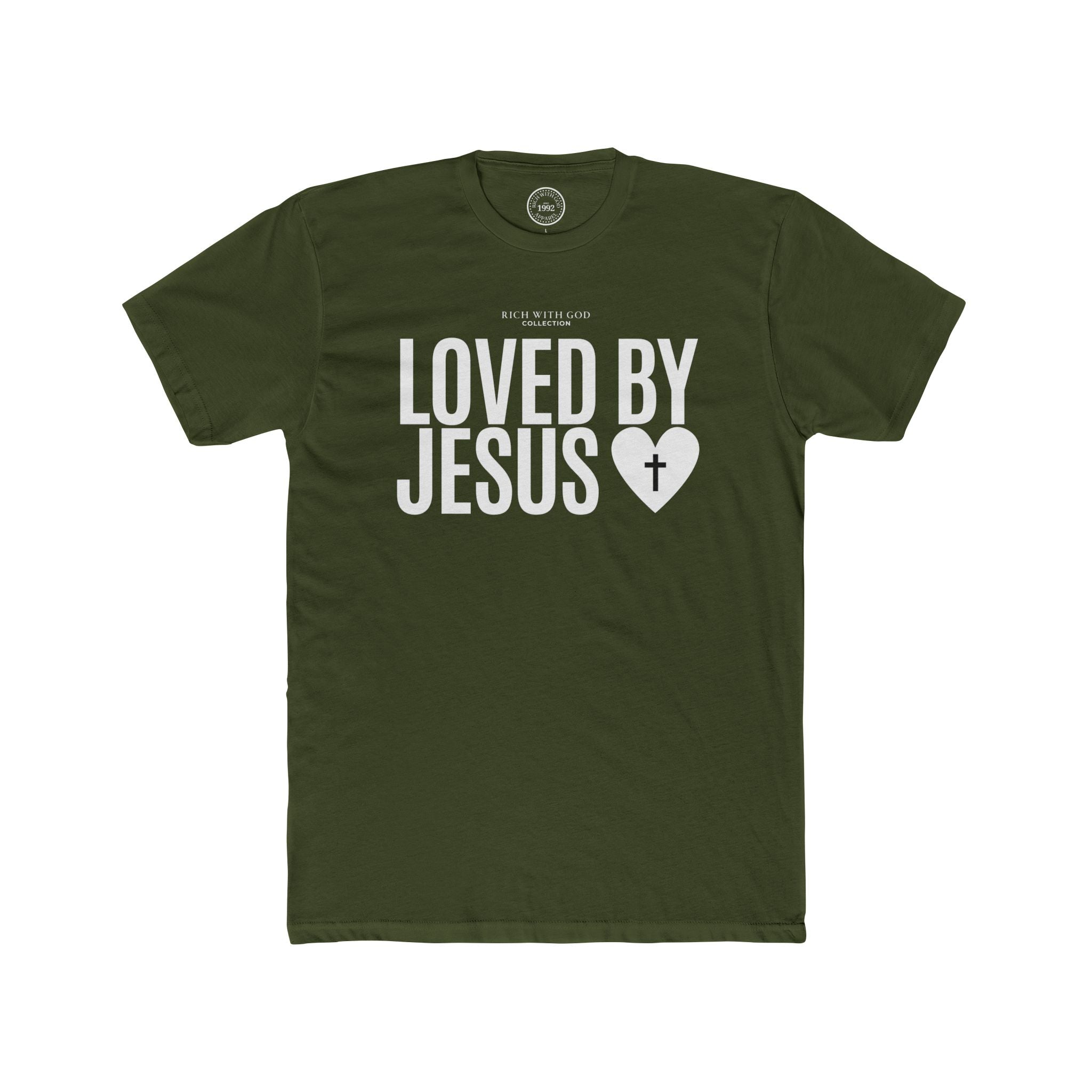 Loved By Jesus Crew Tee