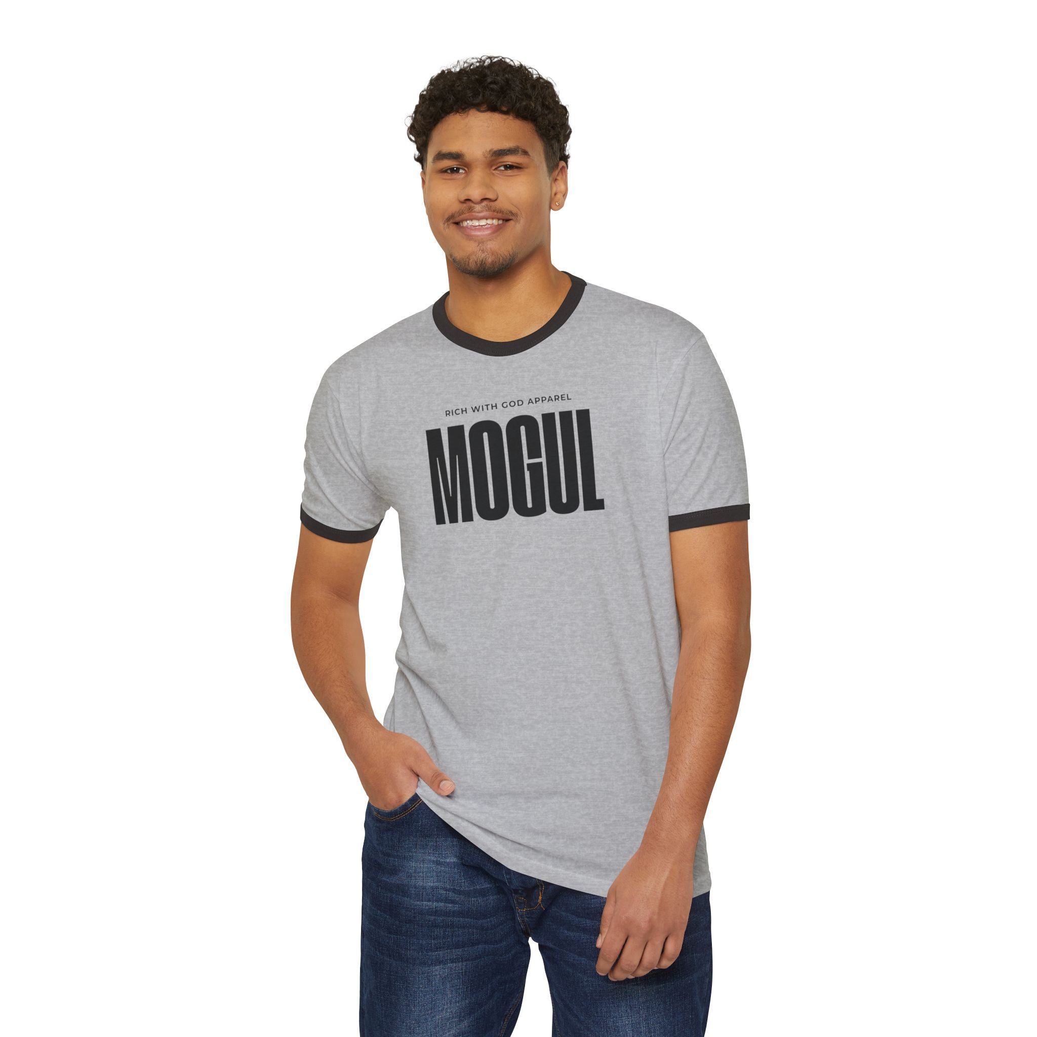 Mogul Unisex Cotton Ringer T-Shirt