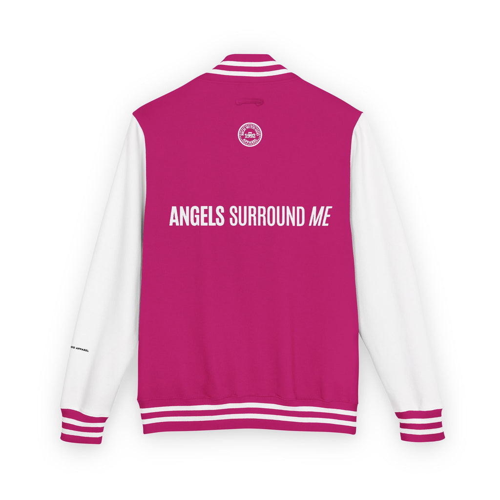 Letterman Jacket — 'Angels Surround Me' Varsity Jacket