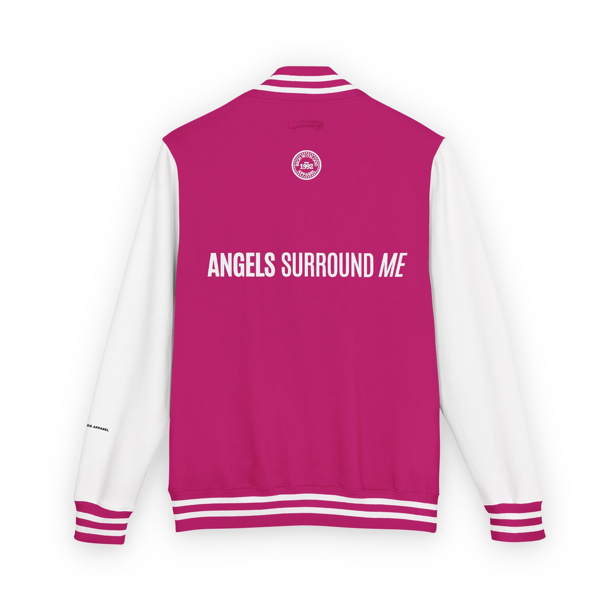 Letterman Jacket — 'Angels Surround Me' Varsity Jacket