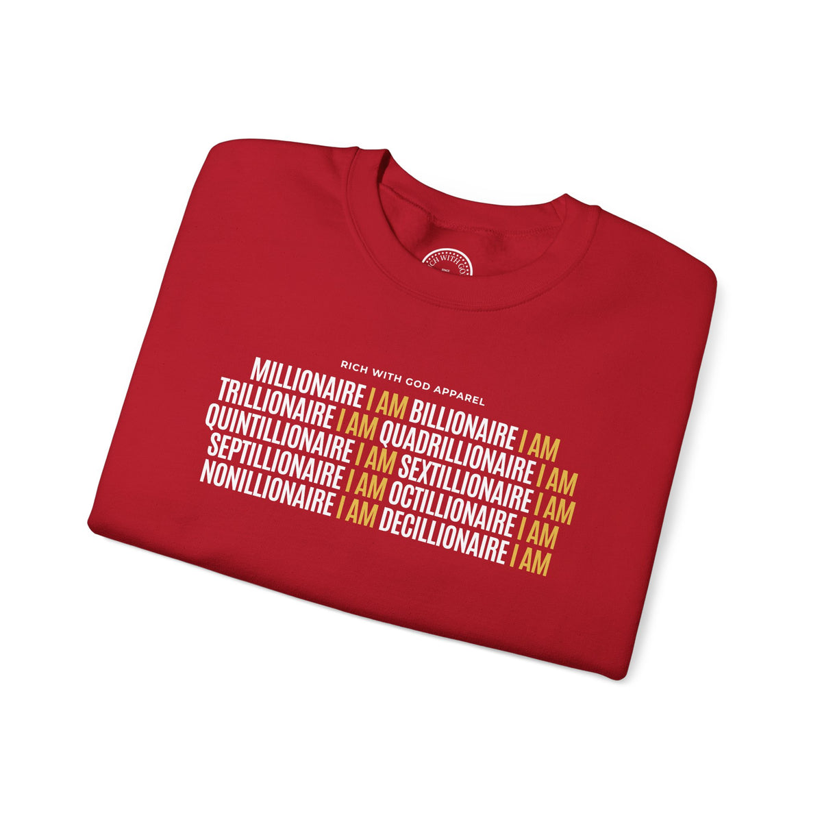 Millionaire I Am Billionaire I Am Crewneck Sweatshirt