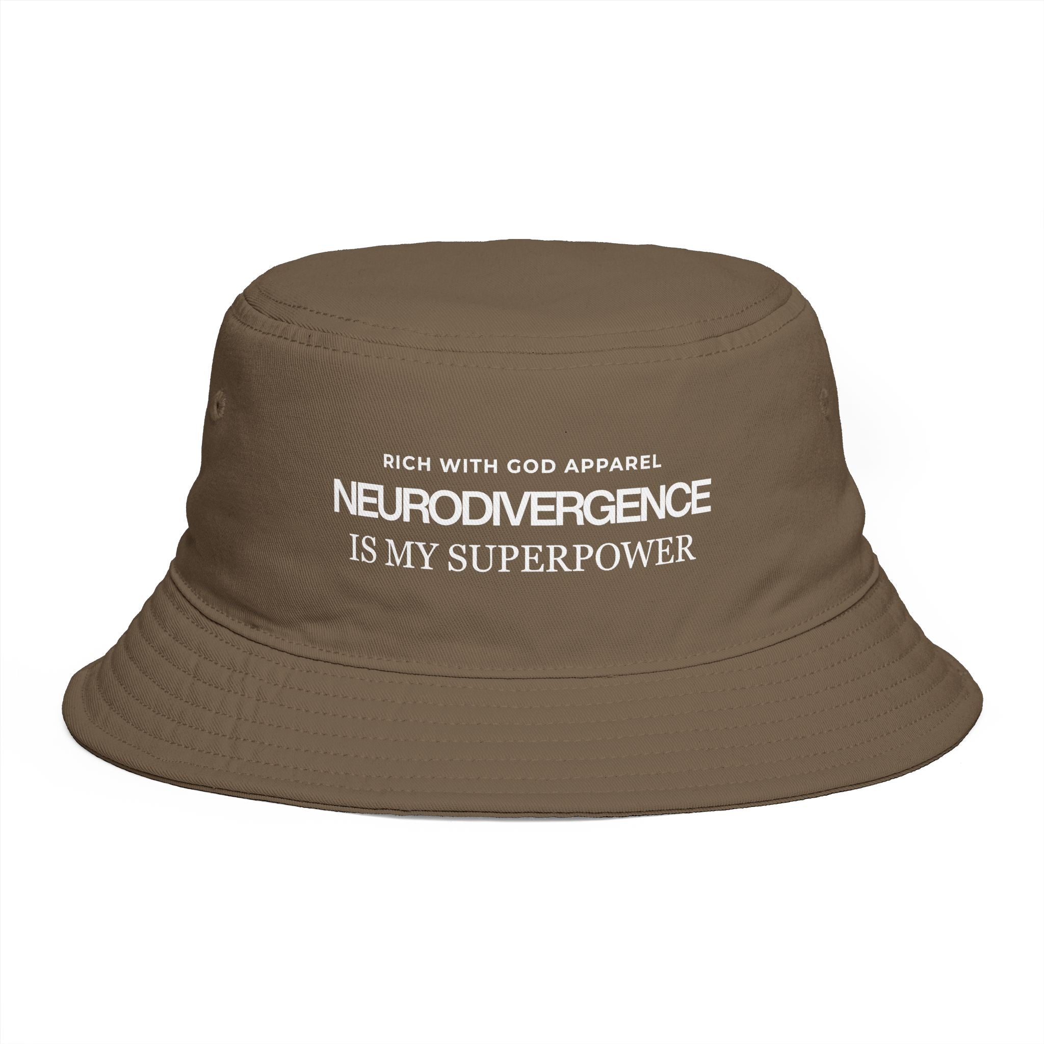 Neurodivergence is My Superpower Bucket Hat