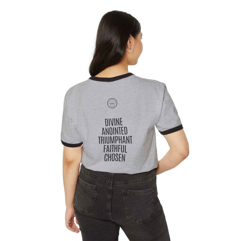 God Provides Unisex Cotton Ringer T-Shirt