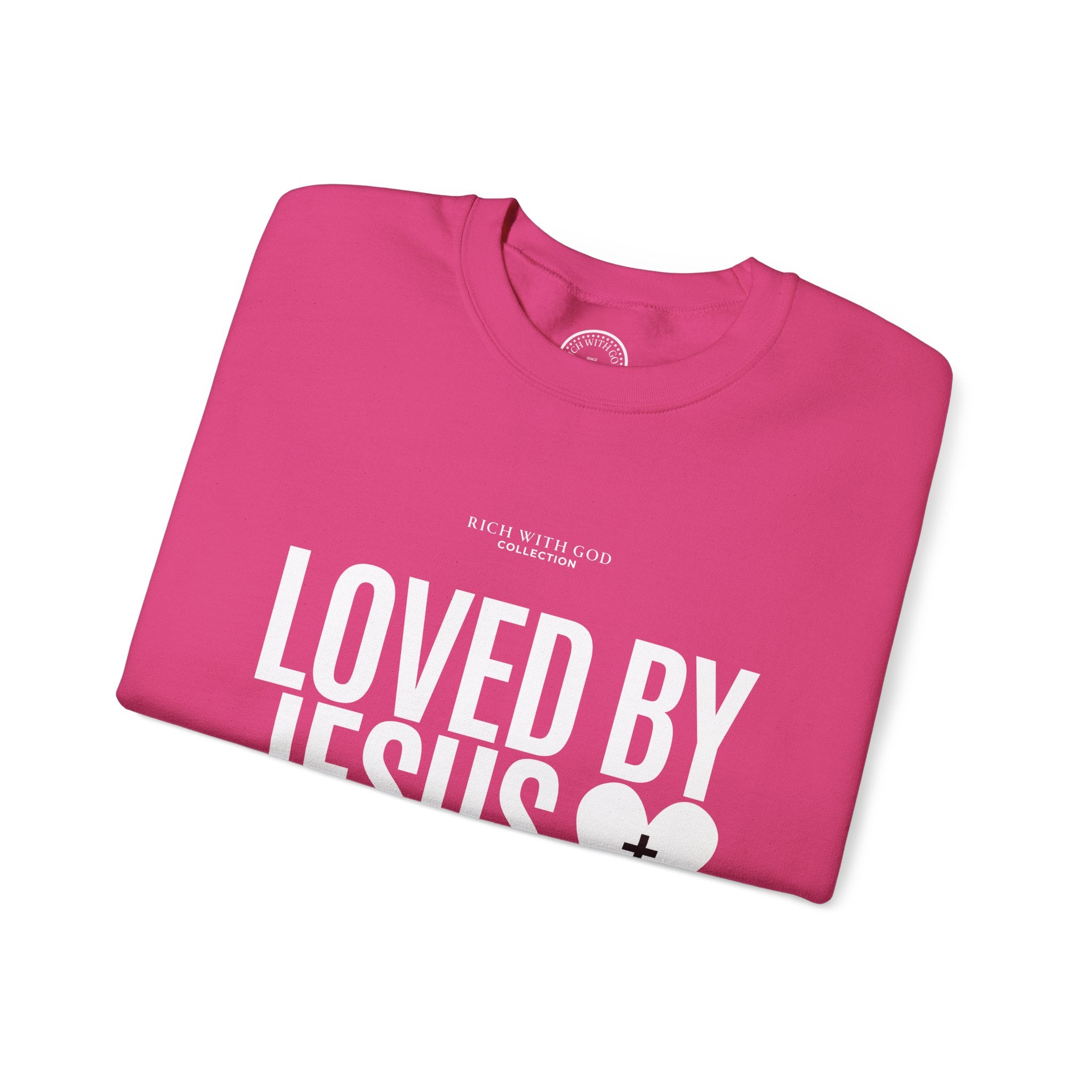 Loved By Jesus Crewneck Sweatshirt