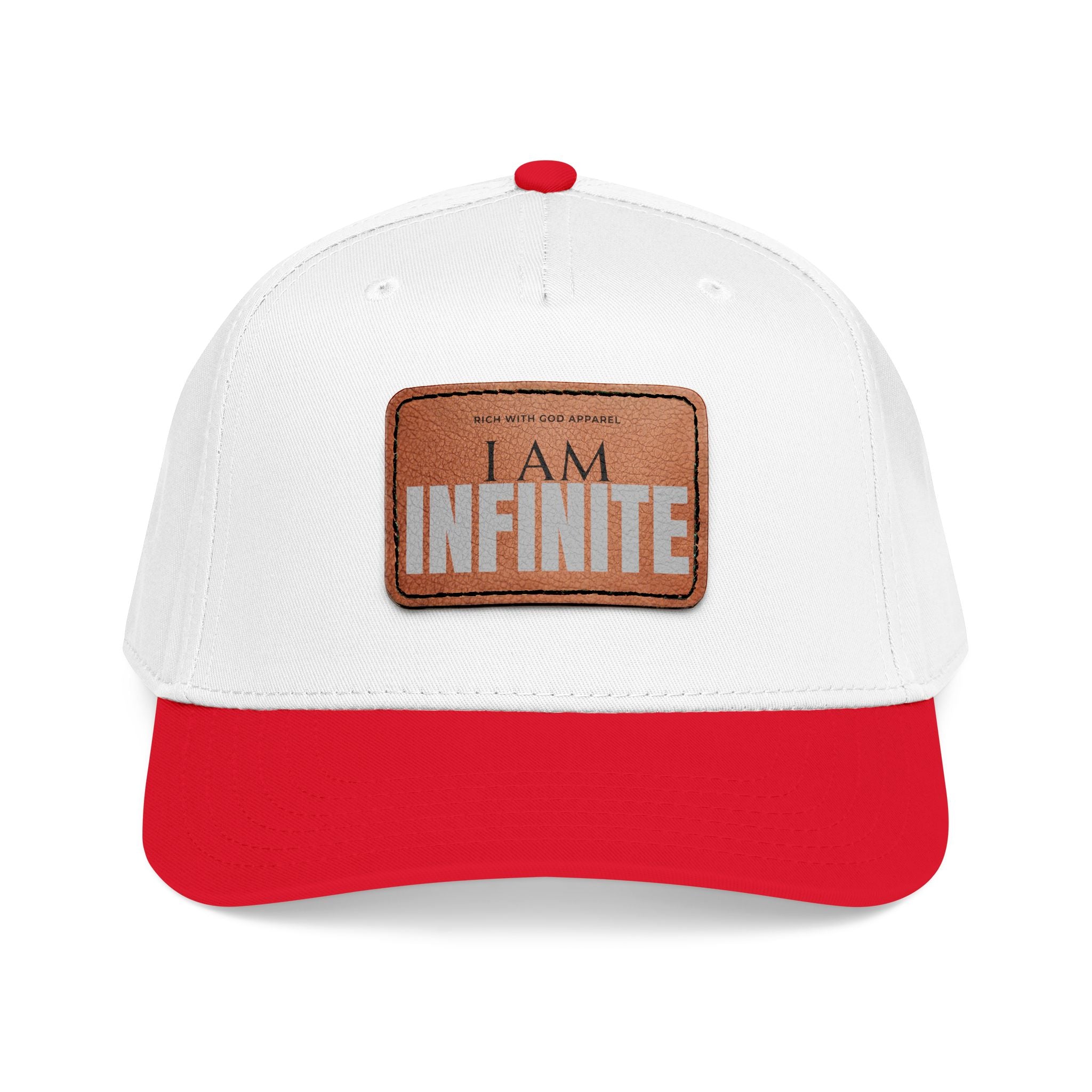I AM INFINITE Leather Patch Baseball Cap
