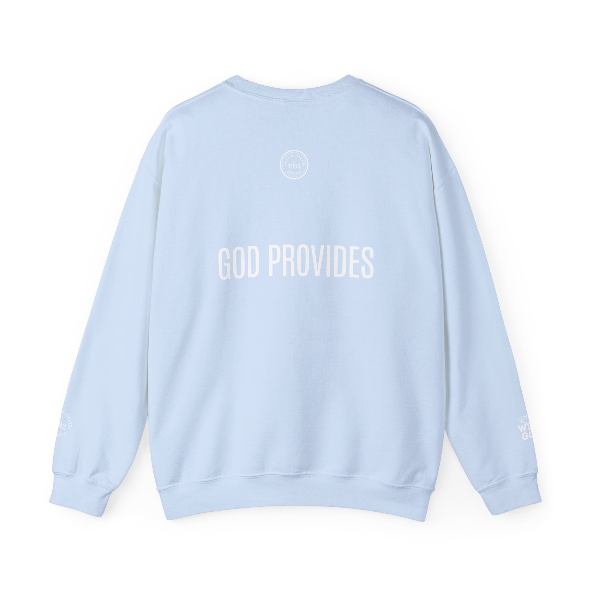 Rich With God Matthew 6:33 Crewneck Sweatshirt