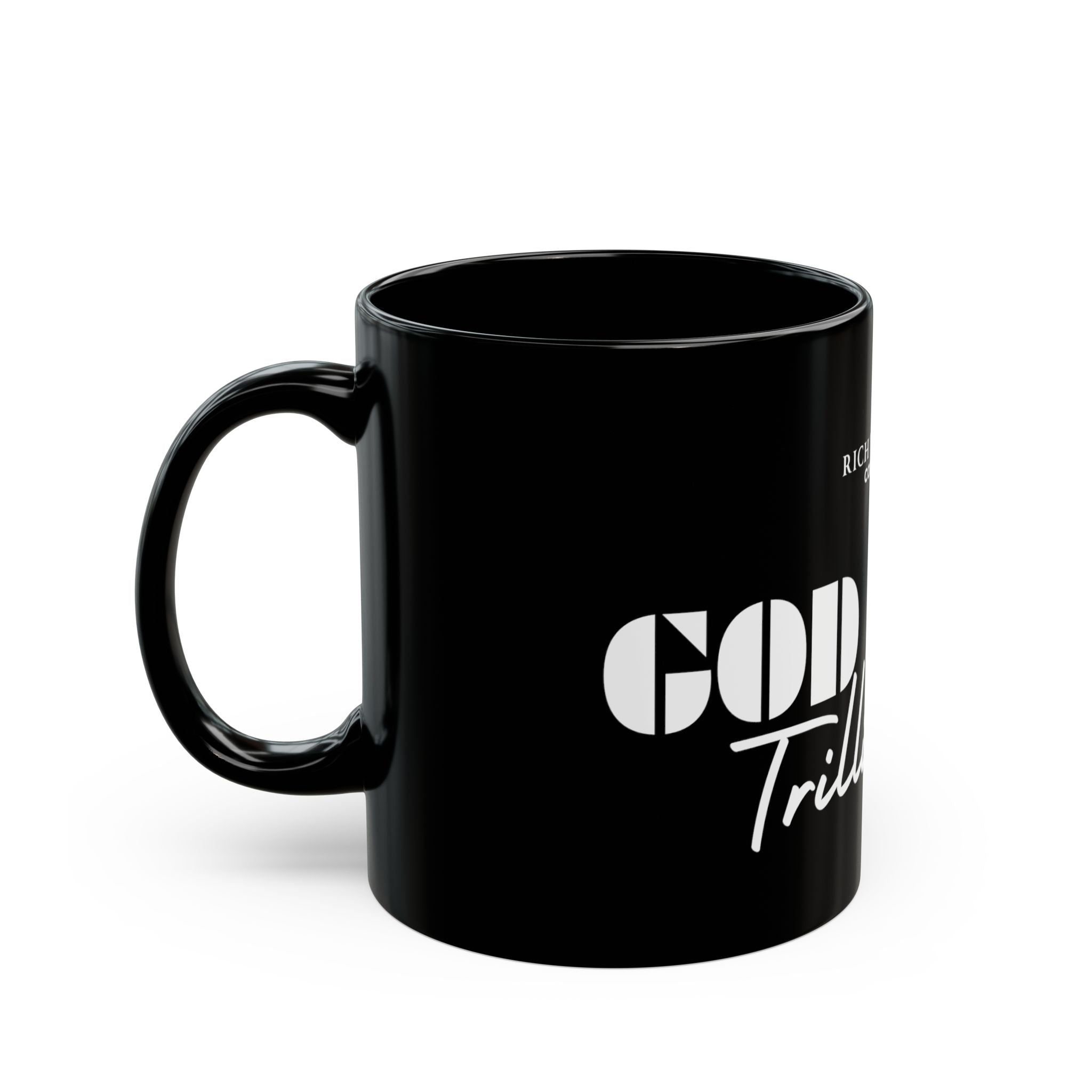 God Made Trillionaire Black Mug (11oz, 15oz)