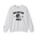 Rich With God Angels Crewneck Sweatshirt