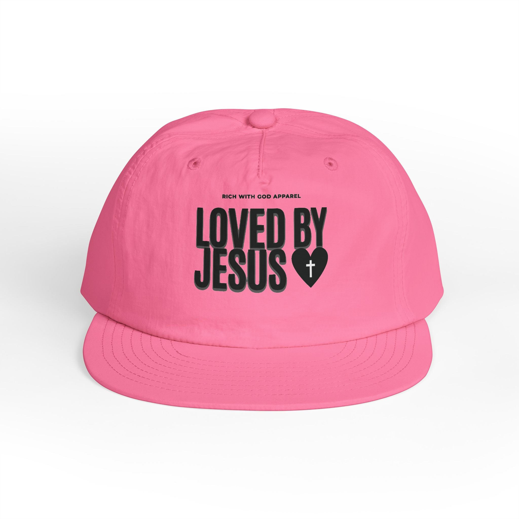 Loved By Jesus Surf Cap Snapback