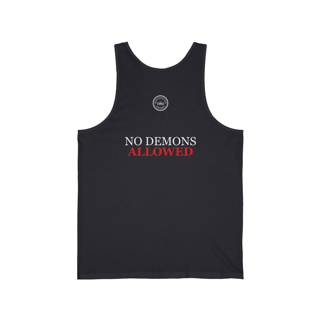 Demon Free Zone Unisex Jersey Tank