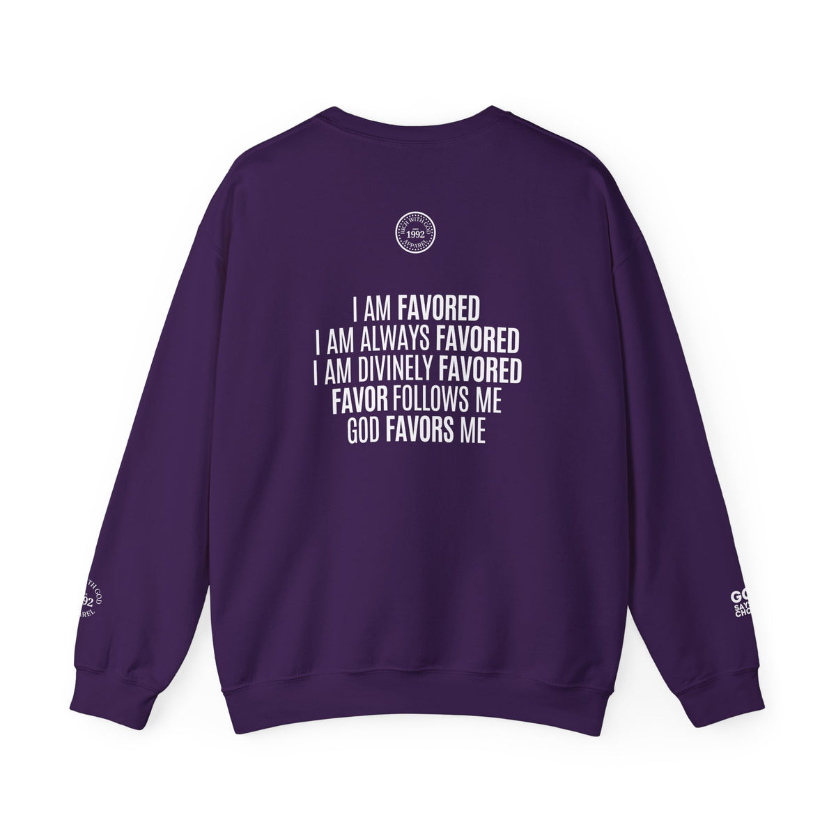 I Am Divinely Favored Crewneck Sweatshirt