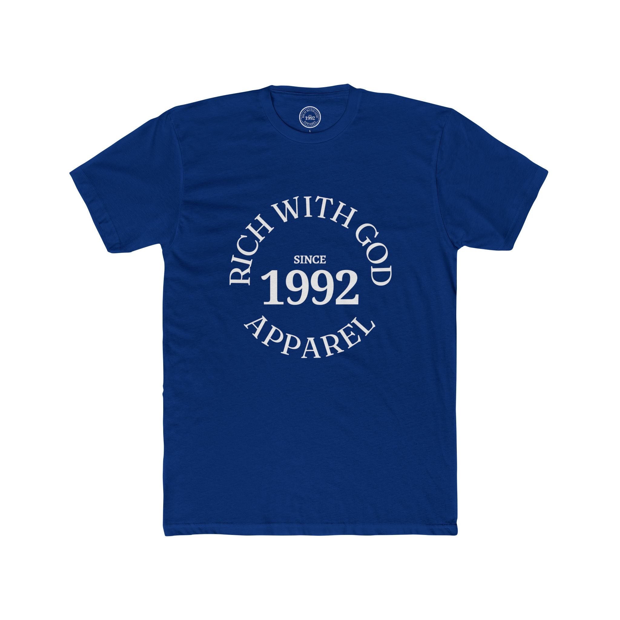 Rich With God Original Crew Tee — God Provides Edition