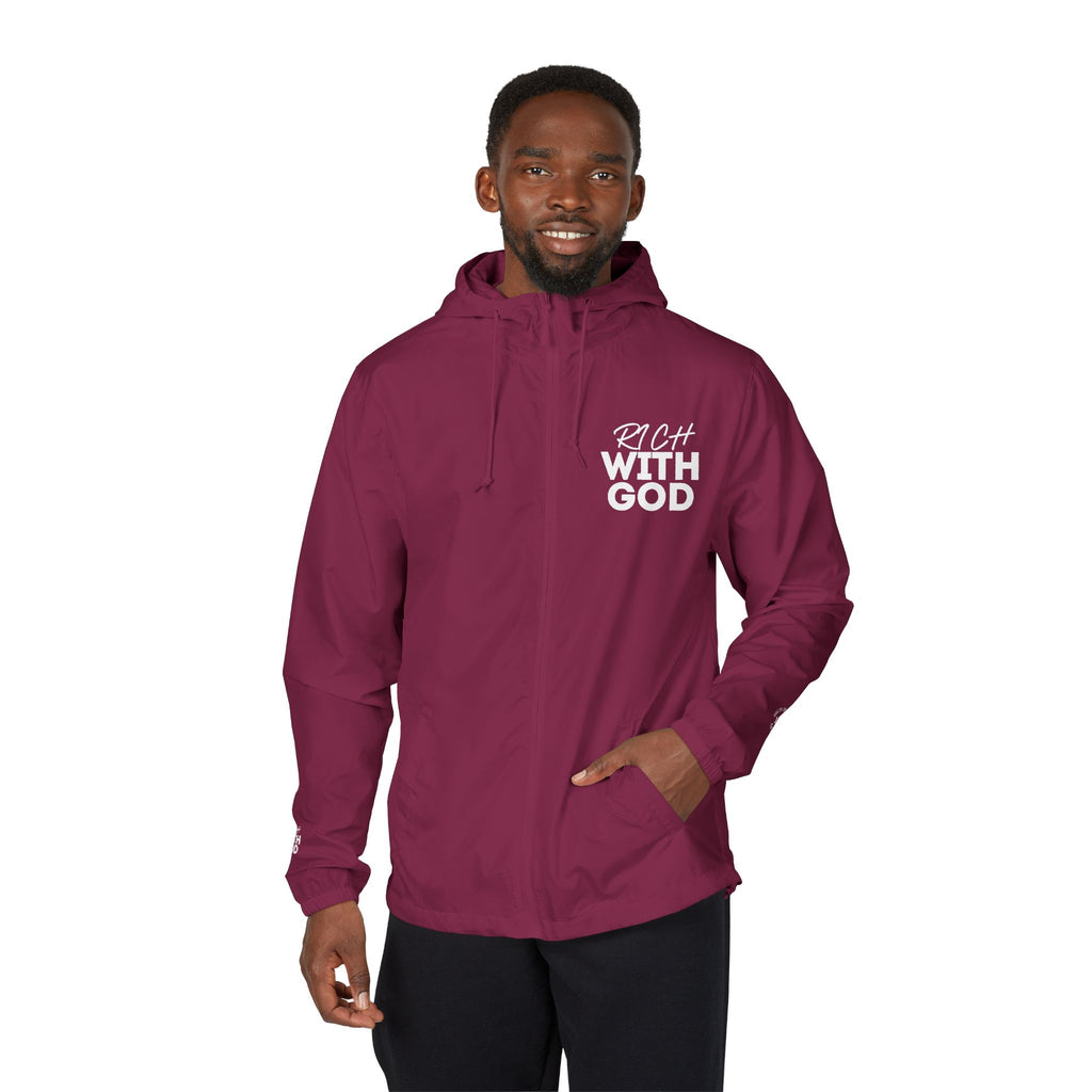 Rich With God Windbreaker Jacket