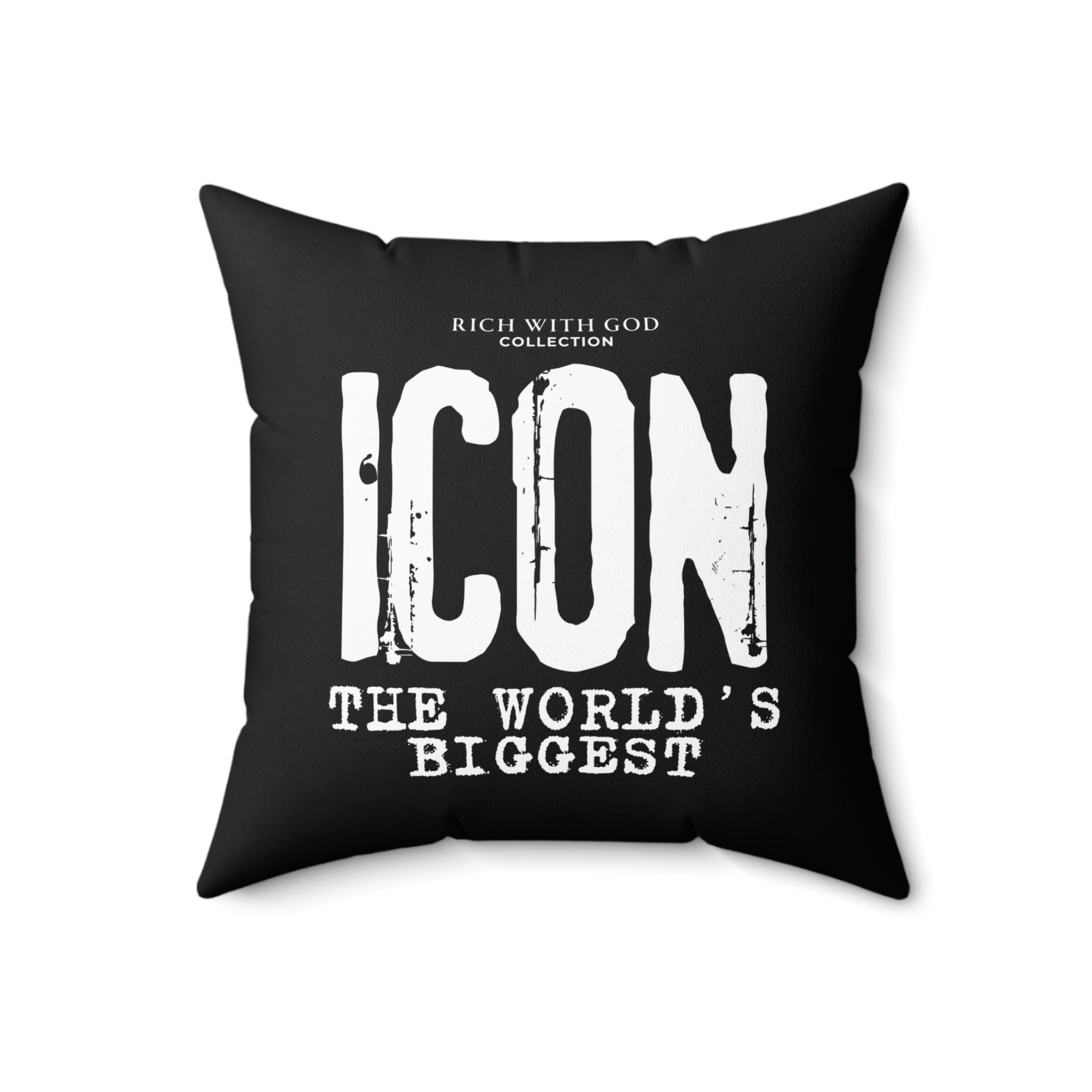 Icon – The World’s Biggest Spun Polyester Square Pillow