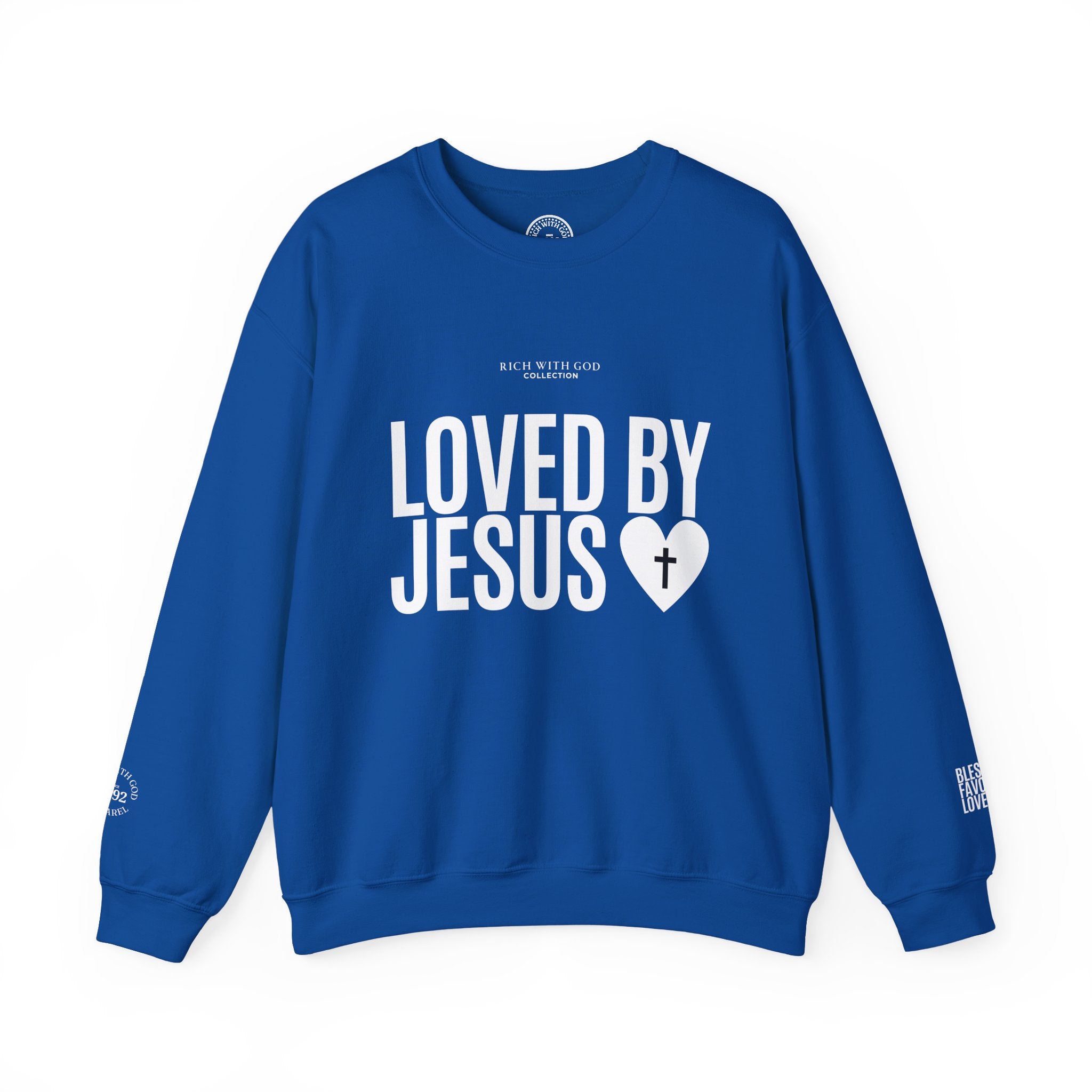 Loved By Jesus Crewneck Sweatshirt