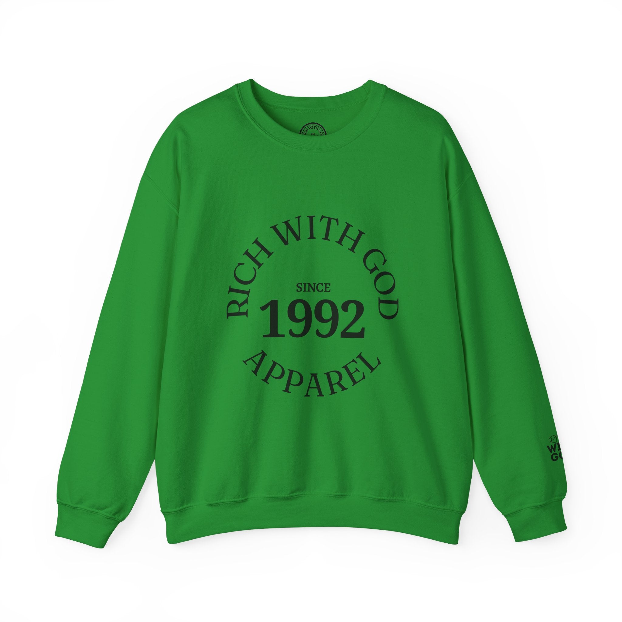 Rich With God Original Crewneck — God Provides Edition